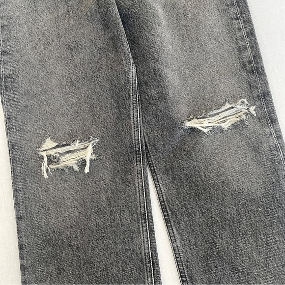 AGOLDE 90's Mid Rise Loose Jeans in Outline - Picture 5 of 12